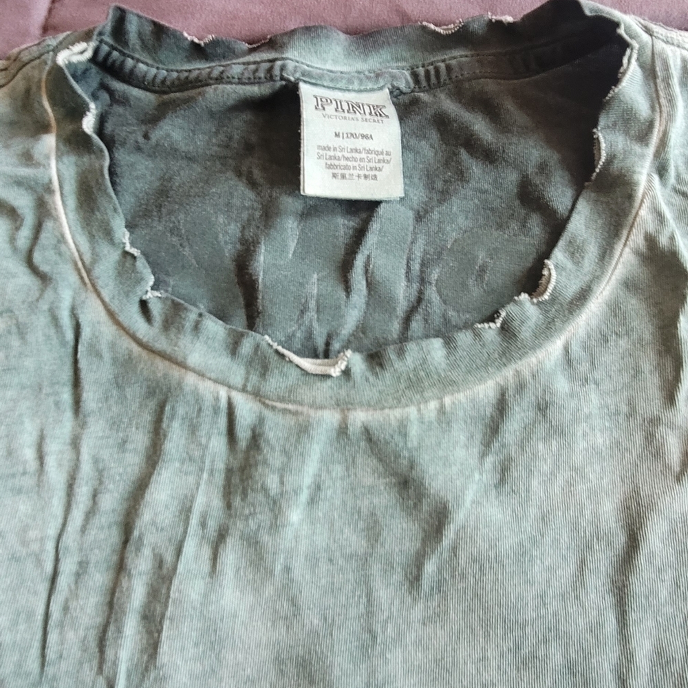 PINK DISTRESSED TSHIRT